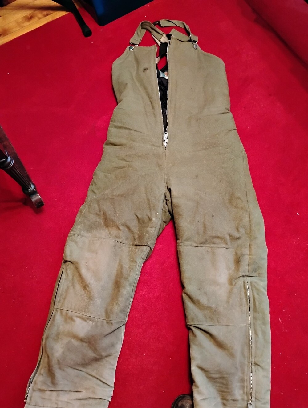 Hamill Medium Men's Insulated Overalls, Cotton